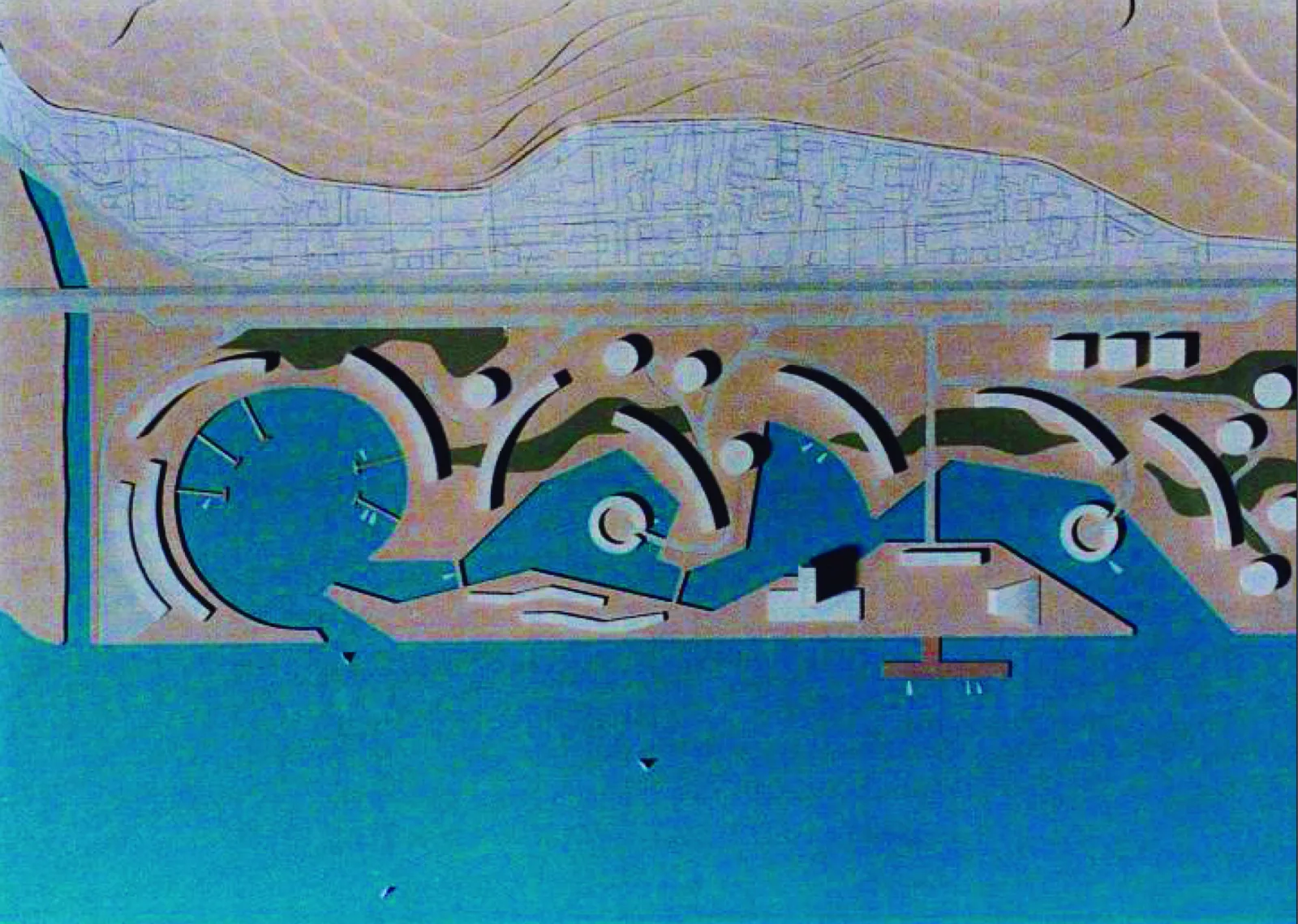 Algés, por Oscar Niemeyer