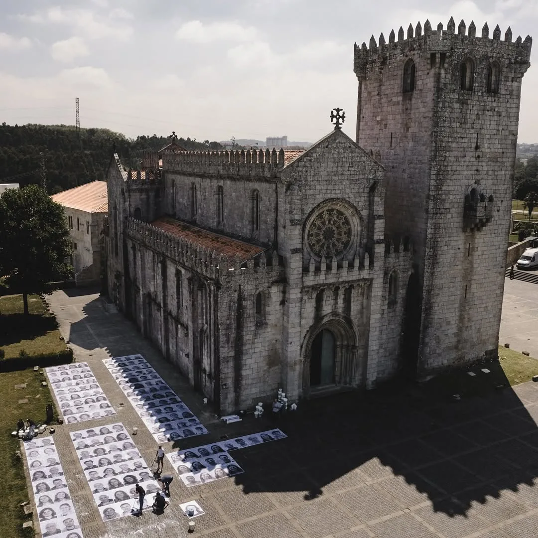 Mosteiro de Leça do Balio, sede da Fundação Livraria Lello em Matosinhos. 