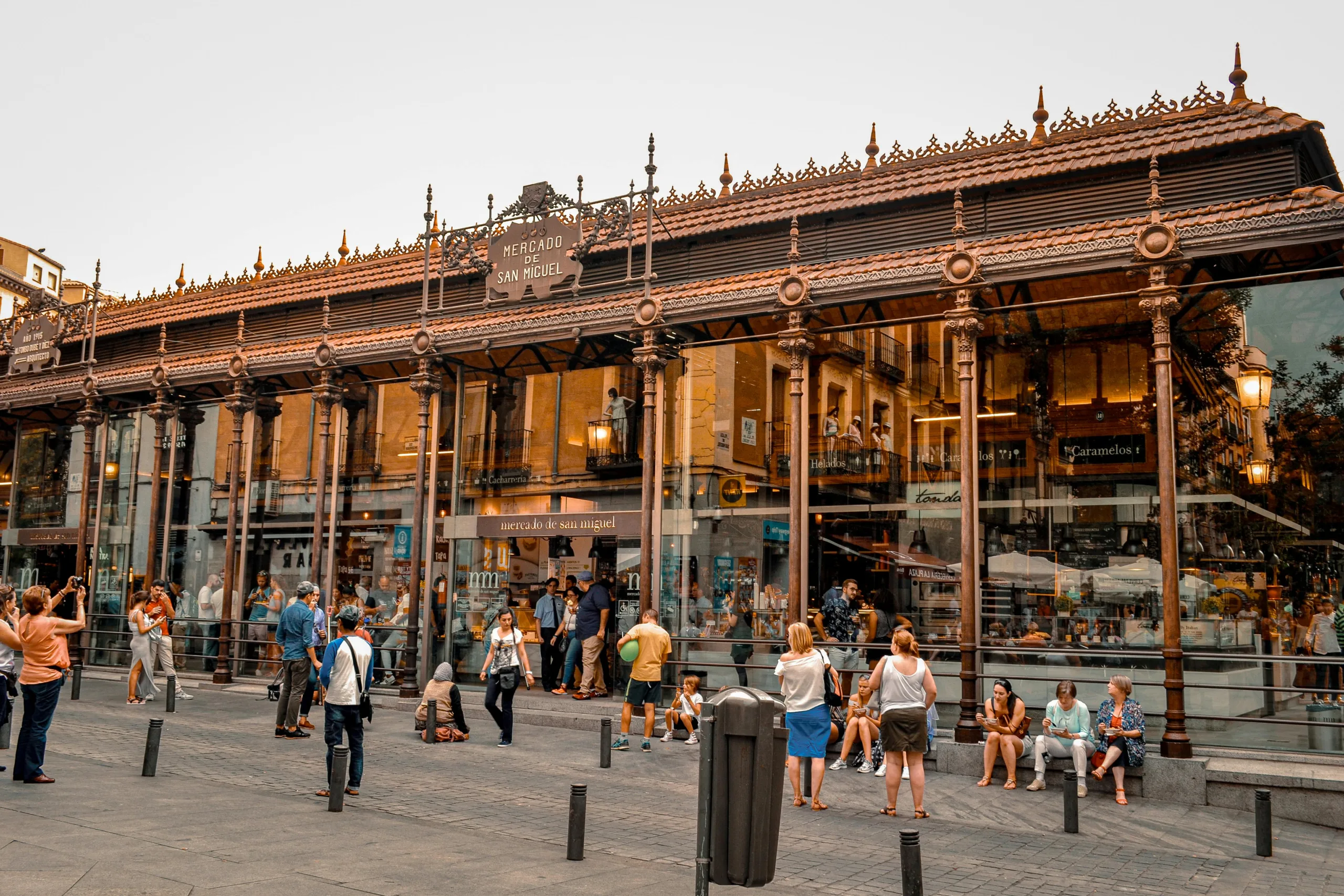 Mercado de San Miguel. Crédito: Pexels.